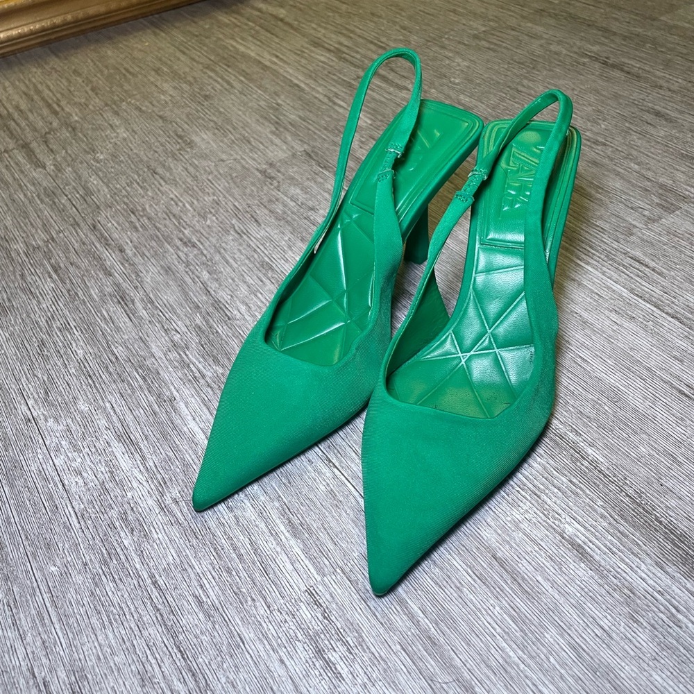 Zara Slingback Pumps